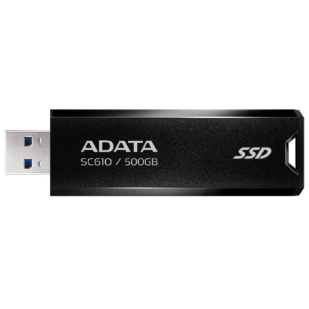 HD SSD EXTERNO 500GB ADATA SC610 USB-A 3.2 GEN2 - FORMATO PENDRIVE