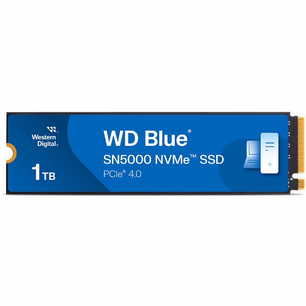 HD SSD 1TB WD BLUE SN5000 M.2 NVME GEN4 5150MB/S 2280