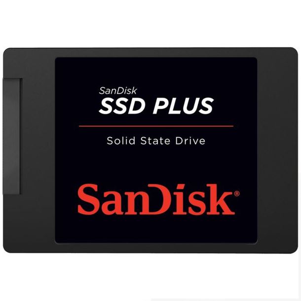 HD SSD 240GB SANDISK PLUS SATA III 2.5"