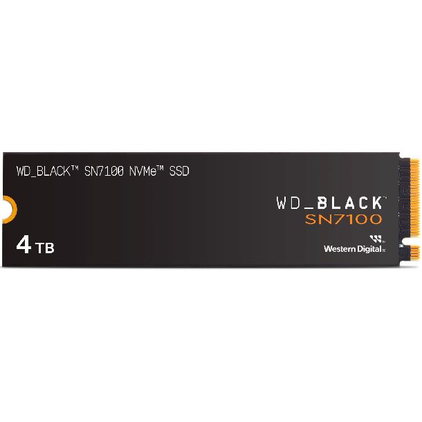 HD SSD 4TB WD BLACK SN7100 M.2 NVME GEN4 7000MB/S 2280