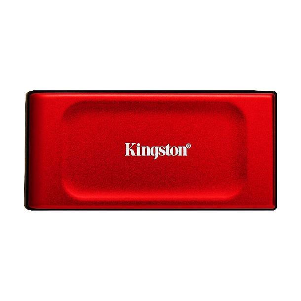 HD SSD EXTERNO 1TB KINGSTON XS1000 USB-C 3.2 GEN2 ROJO