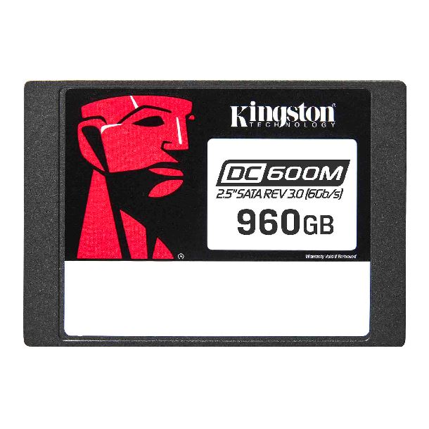 HD SSD 960GB KINGSTON DC600M SATA III 2.5" P/SERVIDOR SEDC600M/960G