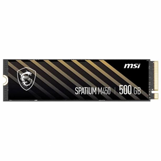 HD SSD 500GB MSI SPATIUM M450 M.2 NVME GEN4 3600MB/S 2280