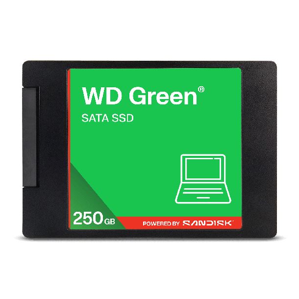 HD SSD 250GB WD GREEN SATA III 2.5" + Q 240GB