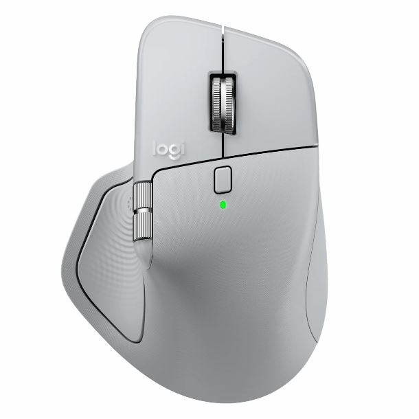 MOUSE WIRELESS LOGITECH MX MASTER 4 GRIS PALIDO 910-007566