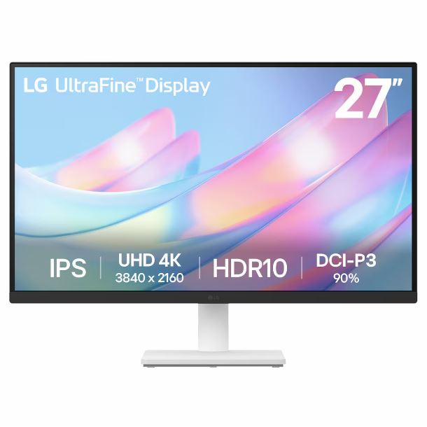 MONITOR 27" LG ULTRAFINE 27US500-W 4K IPS HDMI DP