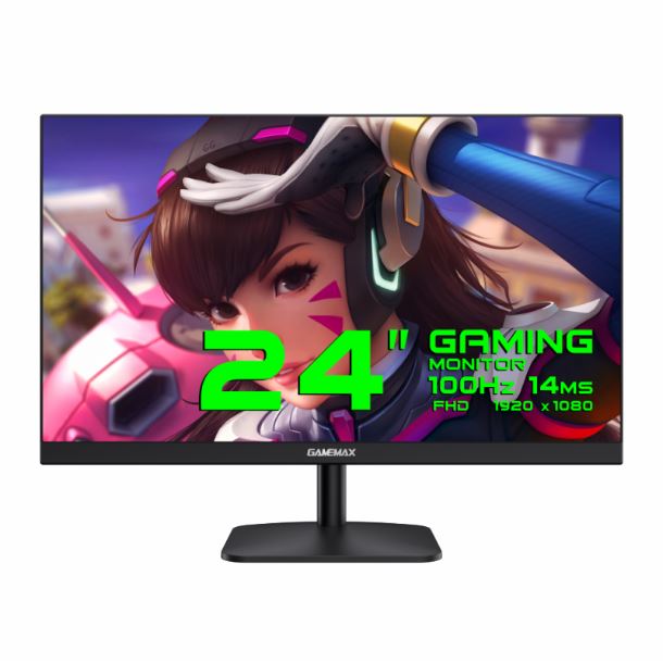 MONITOR GAMER 24" GAMEMAX GMX24F100 IPS 100HZ FHD VGA HDMI DP