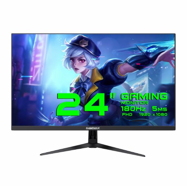 MONITOR GAMER 24" GAMEMAX GMX24F180 IPS 180HZ FHD HDMI DP