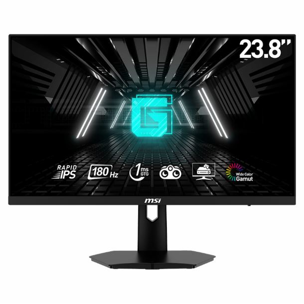MONITOR GAMER 24" MSI G244F E2 IPS FHD 180HZ 1MS HDMI DP