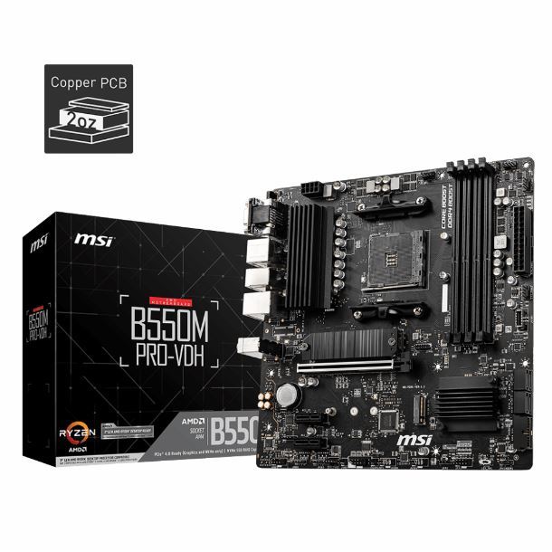 (OUTLET) MOTHER MSI B550M PRO-VDH WIFI DDR4 AM4