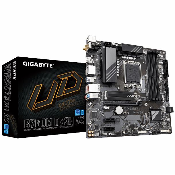 MOTHER GIGABYTE B760M DS3H AX DDR5 S1700