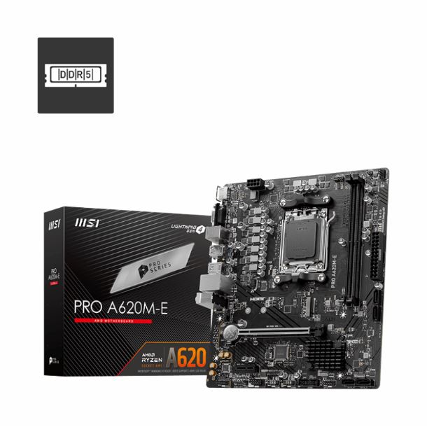 MOTHER MSI PRO A620M-E DDR5 AM5