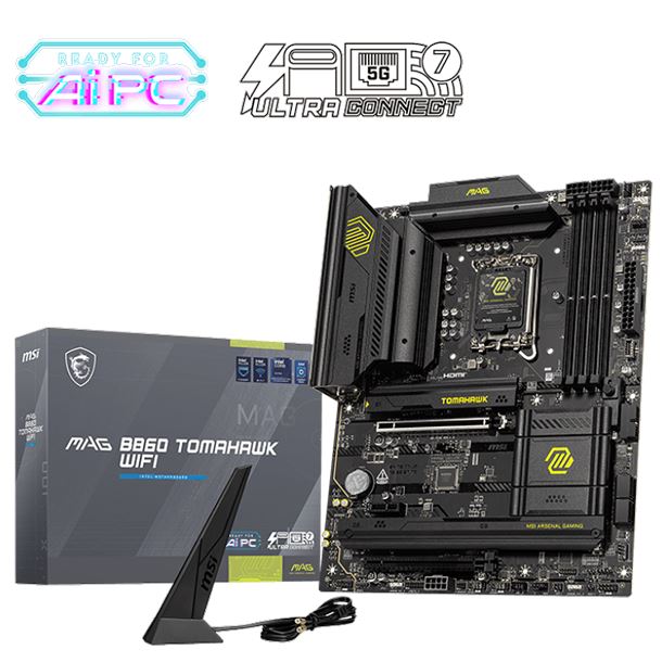 MOTHER MSI MAG B860 TOMAHAWK WIFI DDR5 S1851