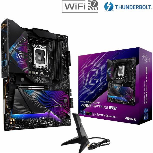 MOTHER ASROCK Z890 RIPTIDE WIFI DDR5 S1851