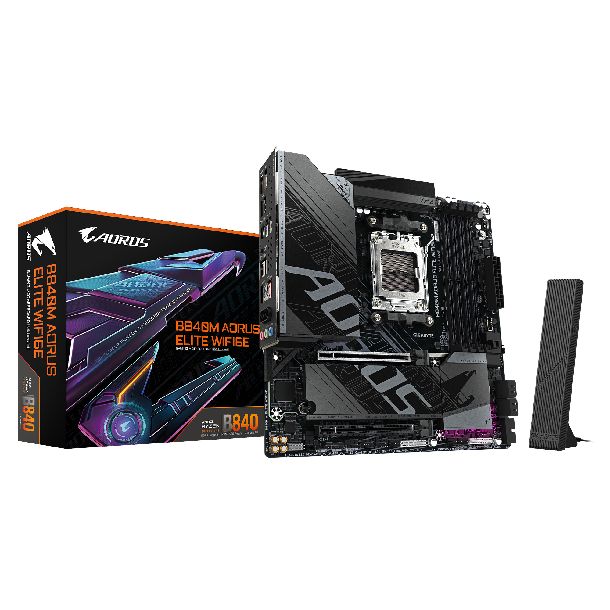 MOTHER GIGABYTE B840M AORUS ELITE WIFI6E