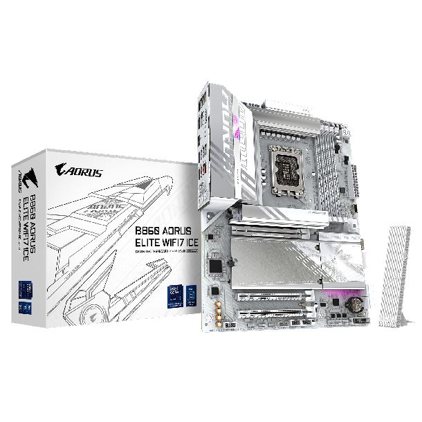 MOTHER GIGABYTE B860 AORUS ELITE WIFI7 ICE DDR5 S1851