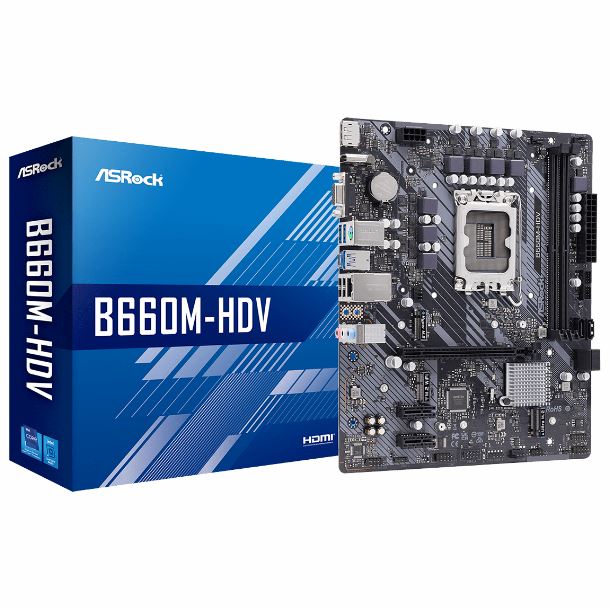 MOTHER ASROCK B660M-HDV DDR4 S1700