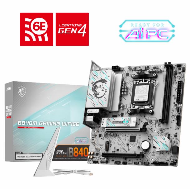 MOTHER MSI B840M GAMING WIFI6E DDR5 AM5