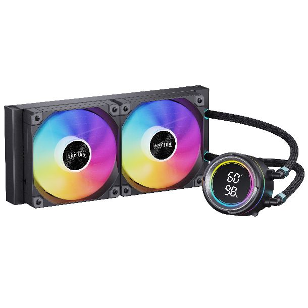 ❄️ WATERCOOLER 240MM RAPTOR AQUA PRO 240 DISPLAY 2X