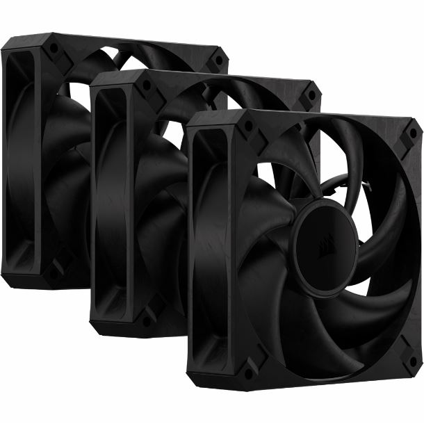 KIT 3 FAN COOLER 120MM COOLERMASTER RS120 MAX PWM GRUESO 30MM