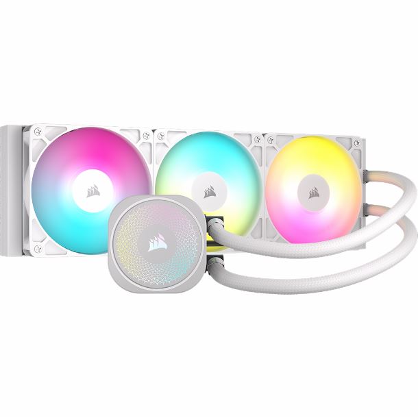 WATERCOOLER 360MM CORSAIR NAUTILUS 360 RS ARGB WHITE CW-9060095-WW