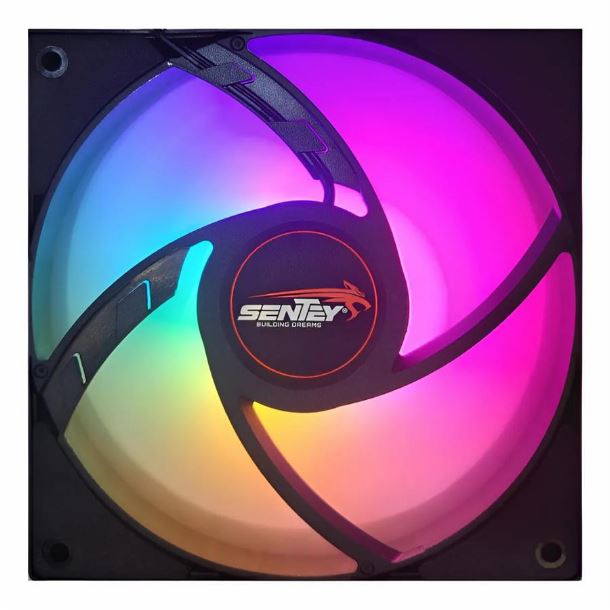 FAN COOLER 120MM SENTEY FRGB OEM S/CAJA