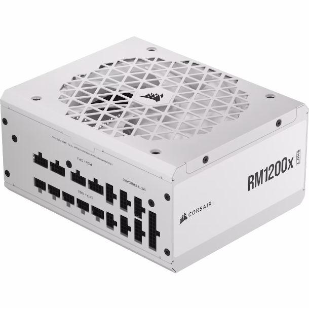 FUENTE 1200W CORSAIR RM1200X SHIFT 80 PLUS GOLD ATX 3.1 FULL MODULAR WHITE