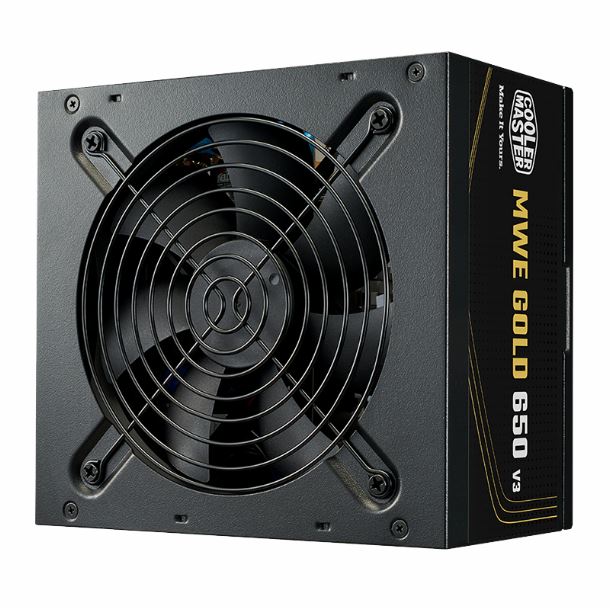 FUENTE 650W COOLERMASTER MWE GOLD 650 V3 ATX 3.1 80 PLUS GOLD