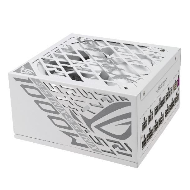 FUENTE 1000W ASUS ROG STRIX 1000P PLATINUM WHITE 80 PLUS PLATINUM