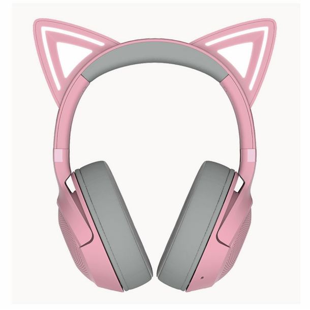 AURICULAR GAMER RAZER KRAKEN KITTY V2 WHITE BLUETOOTH RGB RZ04-04860600-R3U1