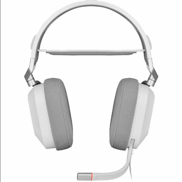 AURICULAR CORSAIR HS80 RGB WIRELESS PREMIUM AUDIO ESPACIAL BLANCO CA-9011236-NA
