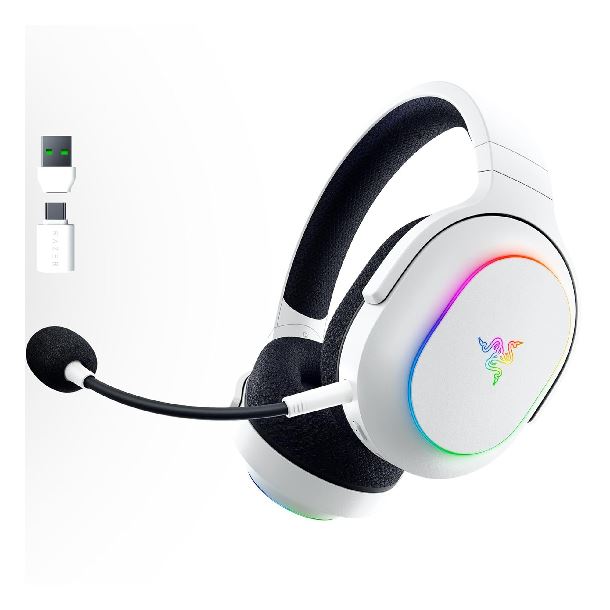 AURICULAR GAMER WIRELESS RAZER BARRACUDA X CHROMA WHITE RZ04-05220200-R3U1