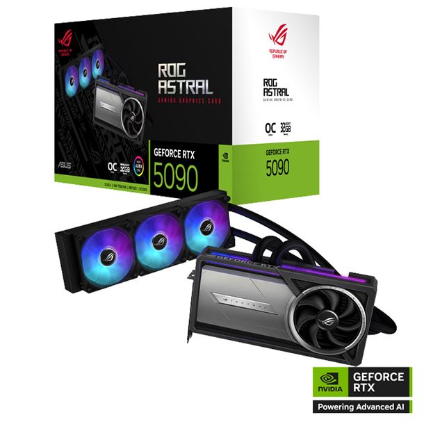VIDEO GEFORCE RTX 5090 32GB ASUS ROG ASTRAL LC OC EDITION