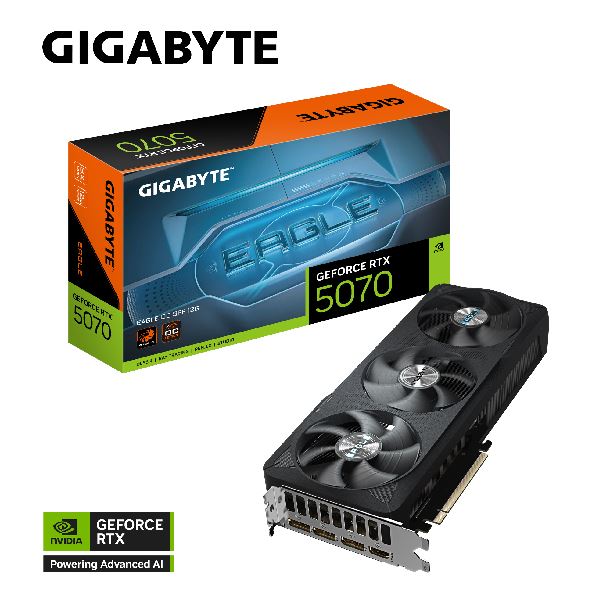 VIDEO GEFORCE RTX 5070 12GB GIGABYTE EAGLE OC SFF