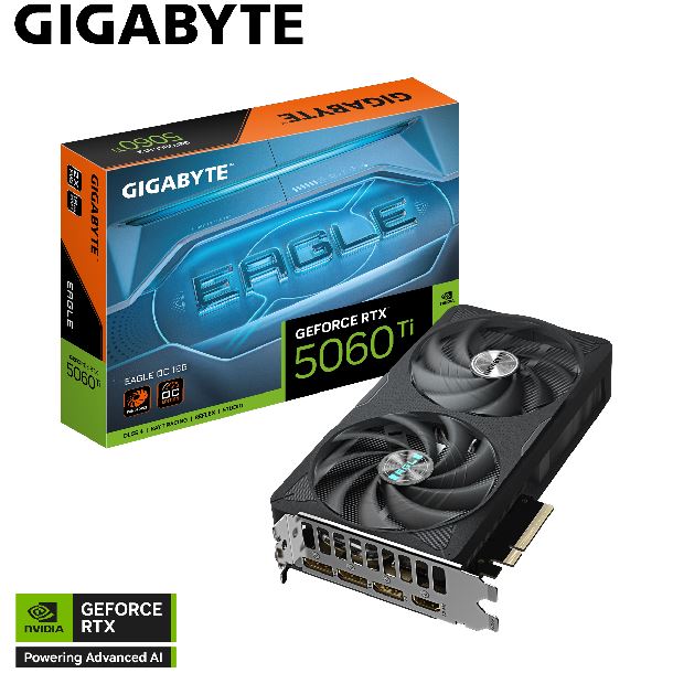 VIDEO GEFORCE RTX 5060 TI 16GB GIGABYTE EAGLE OC