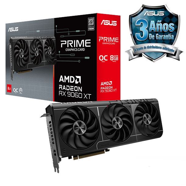 VIDEO RADEON RX 9060 XT 8GB ASUS PRIME OC EDITION