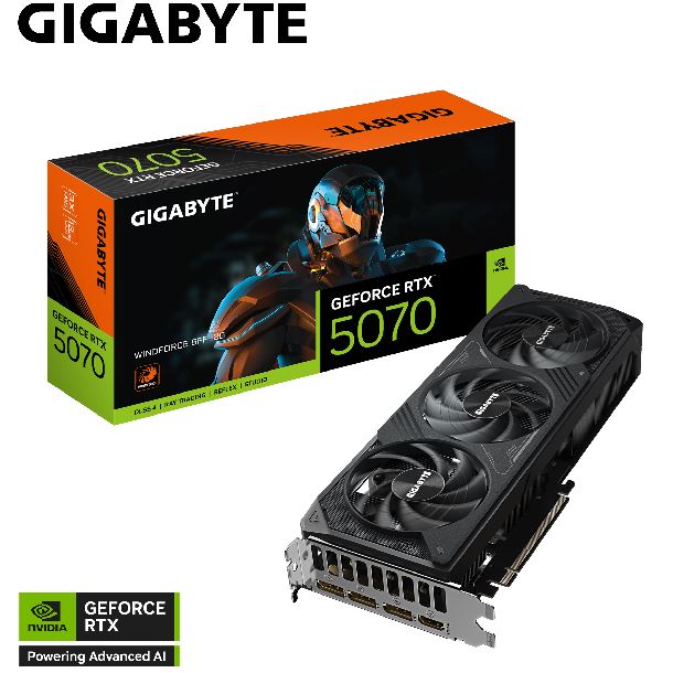VIDEO GEFORCE RTX 5070 12GB GIGABYTE WINDFORCE SFF