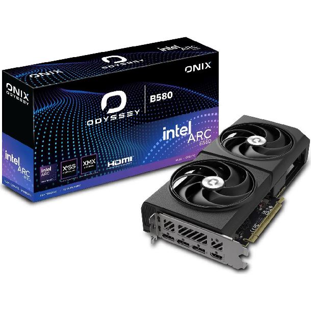 VIDEO INTEL ARC B580 12GB ONIX ODYSSEY