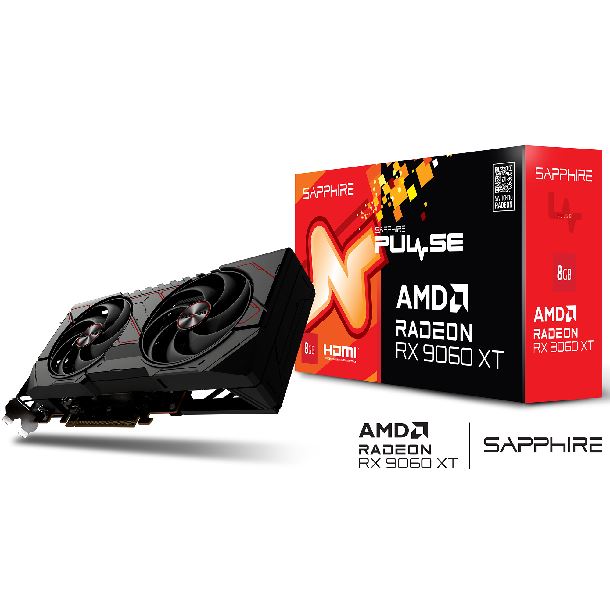VIDEO RADEON RX 9060 XT 8GB SAPPHIRE PULSE 8GB