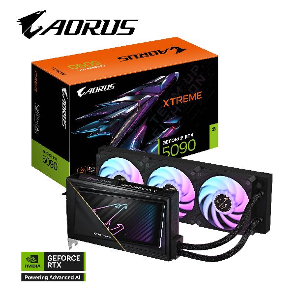 VIDEO GEFORCE RTX 5090 32GB GIGABYTE AORUS XTREME WATERFORCE