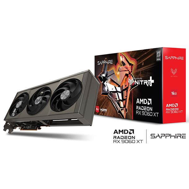 VIDEO RADEON RX 9060 XT 16GB SAPPHIRE NITRO+