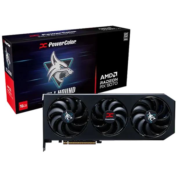 VIDEO RADEON RX 9070 16GB POWERCOLOR HELLHOUND OC