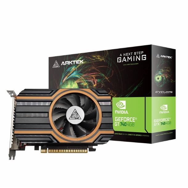 VIDEO GEFORCE GT 740 4GB DDR5 ARKTEK AKN740D5S4GH1