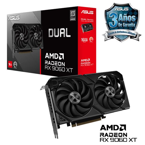 VIDEO RADEON RX 9060 XT 16GB ASUS DUAL