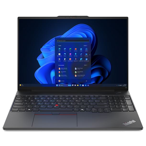 NOTEBOOK LENOVO 16" THINKPAD E16 GEN2 RYZEN 5 7535HS 16G 512GB WUXGA FREE R5