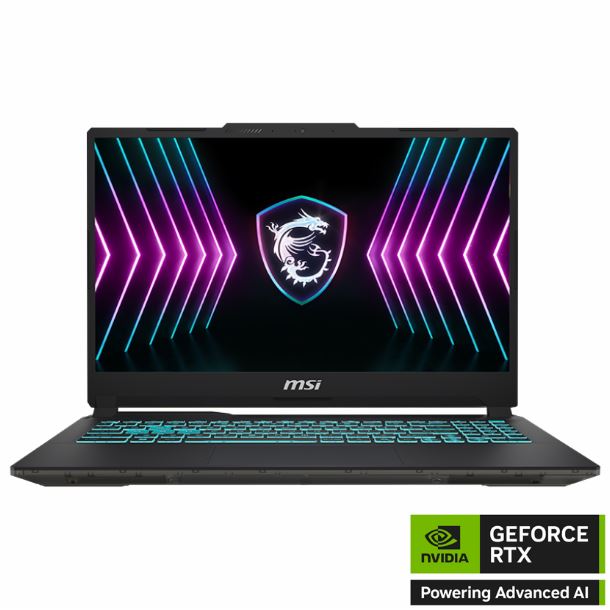 NOTEBOOK MSI 15.6" CYBORG 15 A2RVE CORE 7 240H 16GB 512GB GEFORCE RTX 4050 FHD 144HZ W11H
