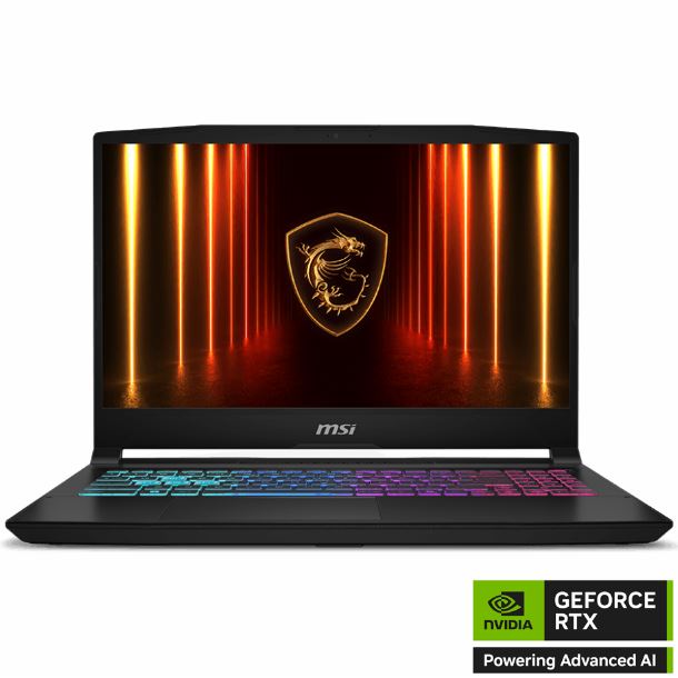NOTEBOOK MSI 15.6" KATANA 15 HX B14WEK I7-14650HX 16GB 512GB GEFORCE RTX 5050 QHD 165HZ W11H