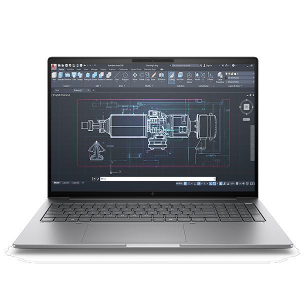 NOTEBOOK HP 16" ZBOOK 8 G1I ULTRA 7-255H 32GB 1TB RTX 500 ADA WUXGA W11P