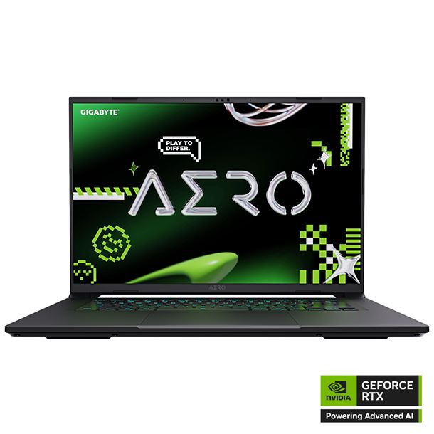 NOTEBOOK GIGABYTE 16" AERO X16 RYZEN 7 350 AI 16GB 1TB GEFORCE RTX 5060 165HZ QHD W11H R7