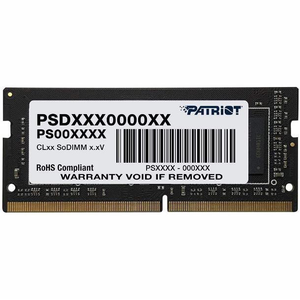 MEMORIA SODIMM 8GB DDR5 4800 PATRIOT SIGNATURE LINE